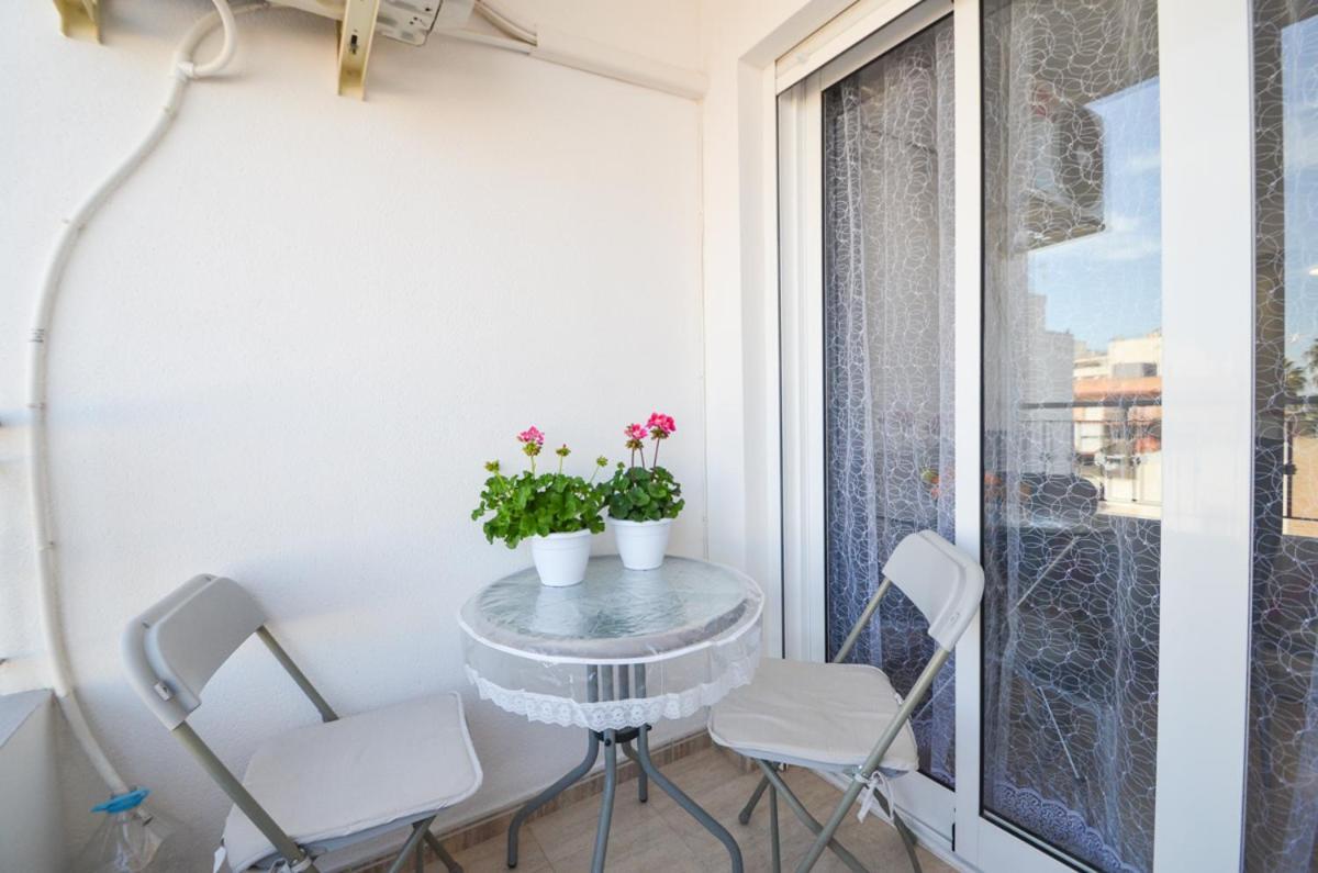 Schoene Wohnung Mit Pool , Wi-Fi Und Privat Garage 또레비에하 외부 사진